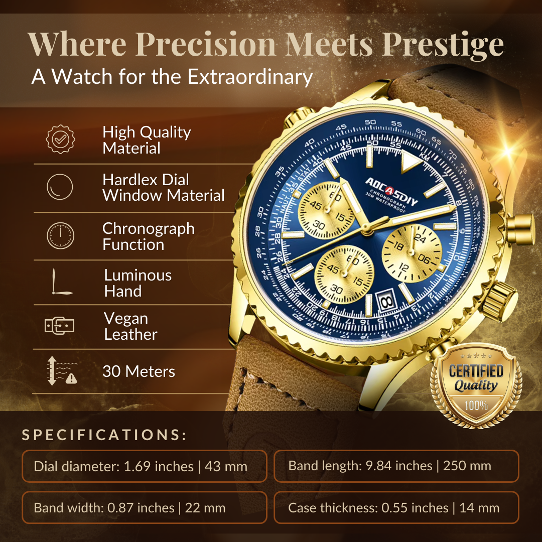 Luxury Chronograph Watch