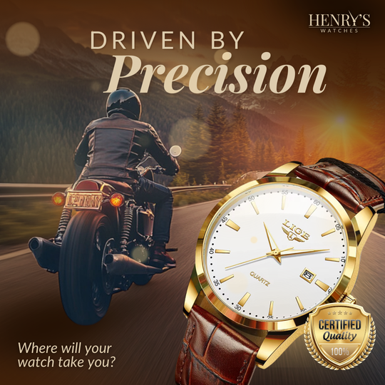 Military Leather Watch