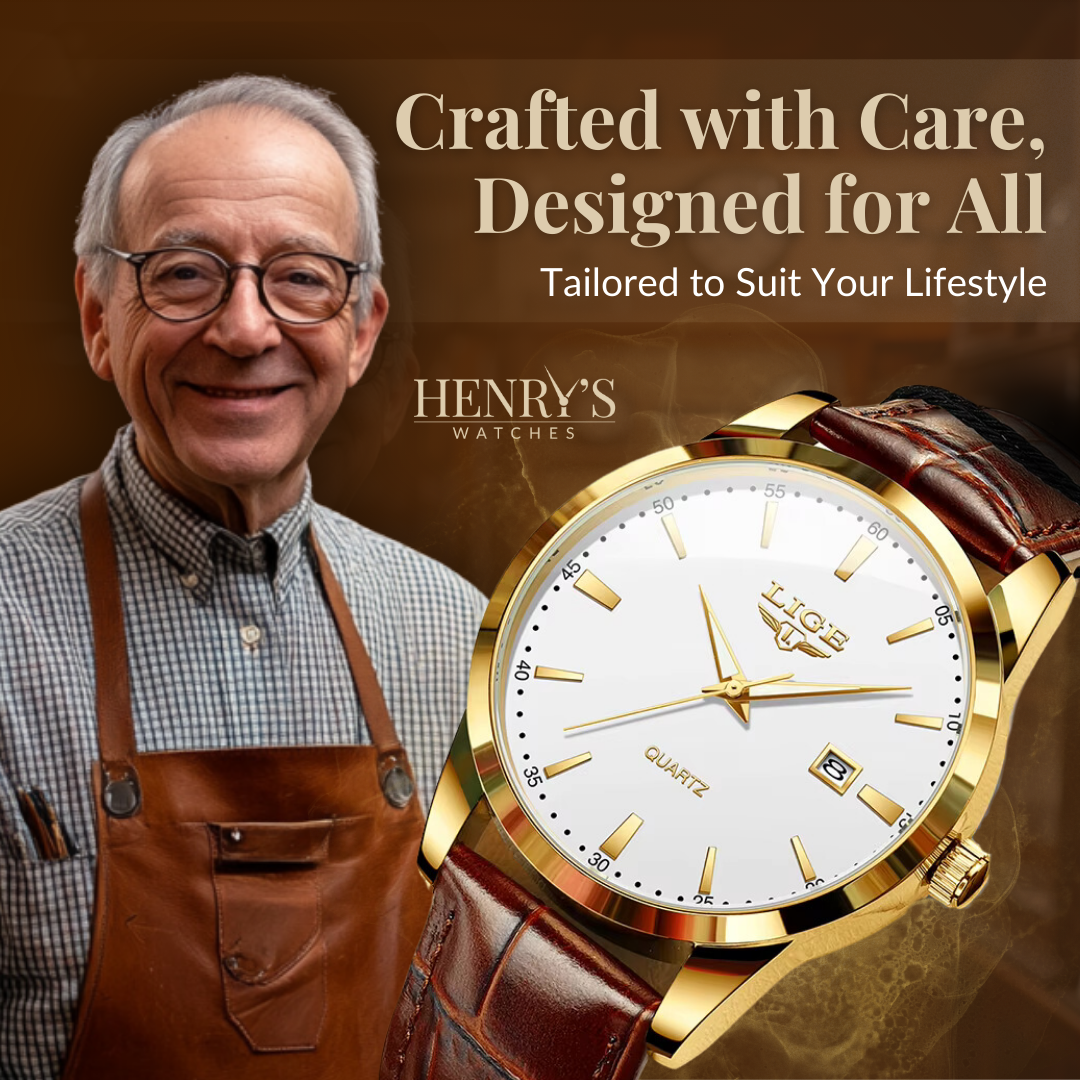 Military Leather Watch