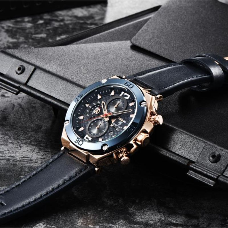 Quartz Multifunction Sport Chronograph Watch