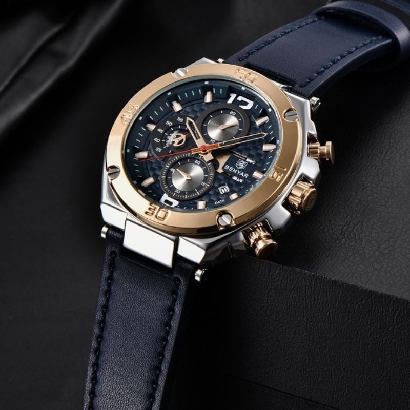 Quartz Multifunction Sport Chronograph Watch