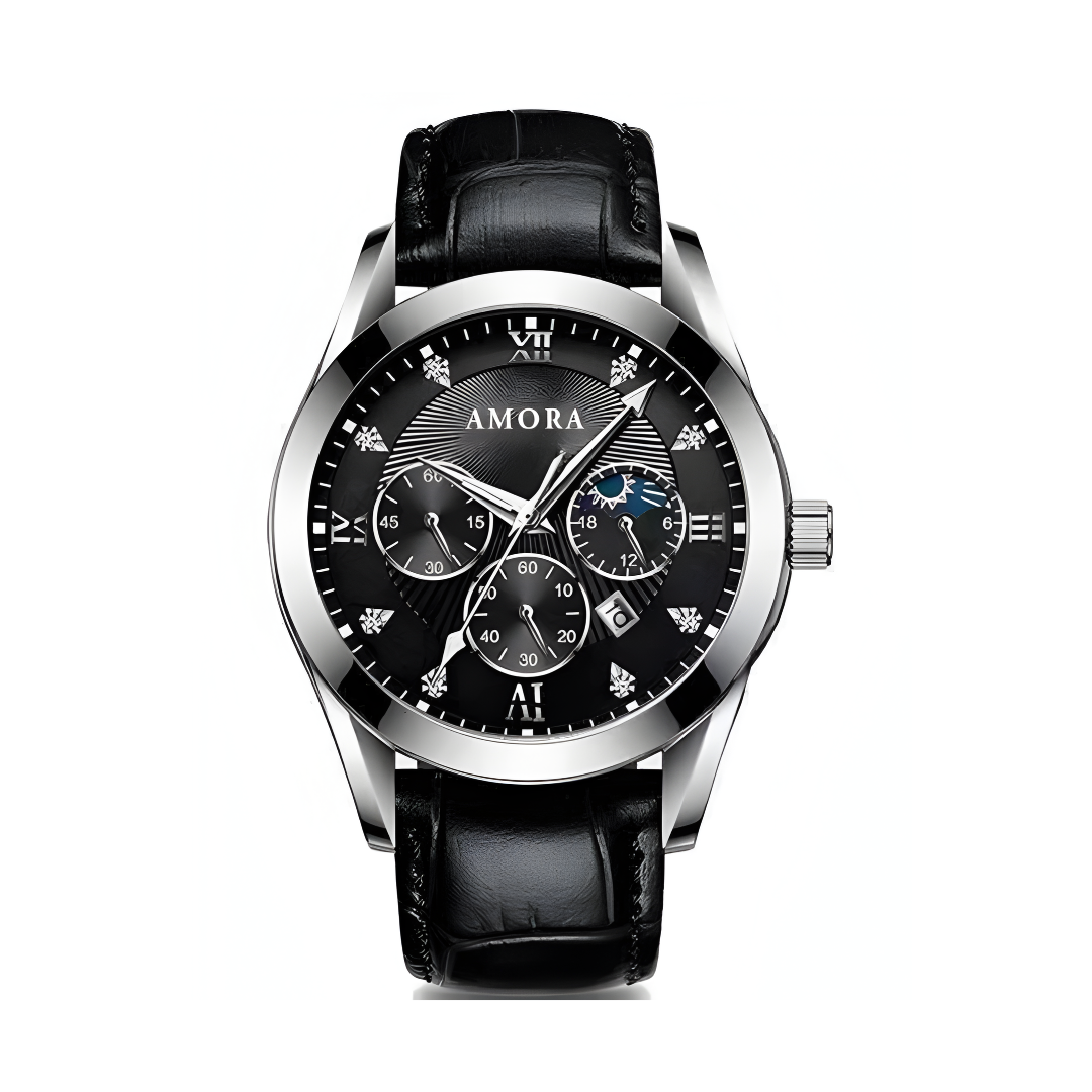 Montre décontractée pour homme en quartz