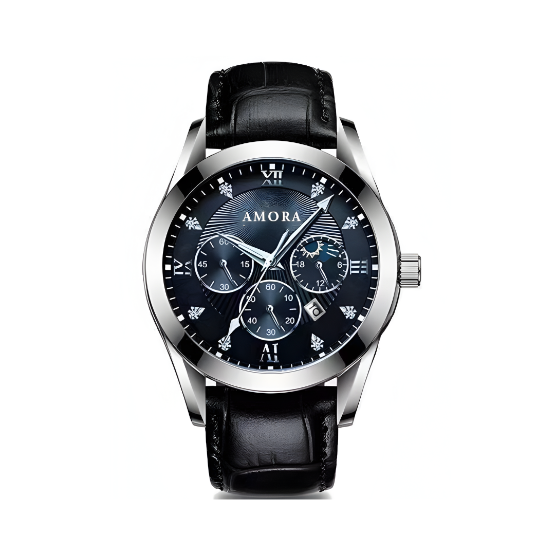 Montre décontractée pour homme en quartz
