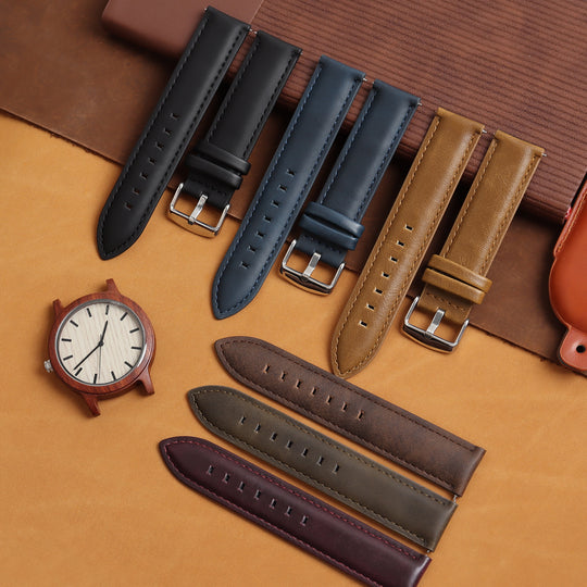 Luxury Leather Watch Strap