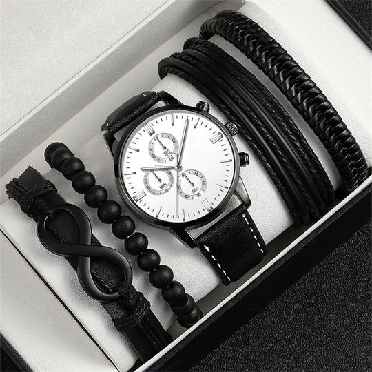 Heritage Chronograph Watch and Bracelet Set