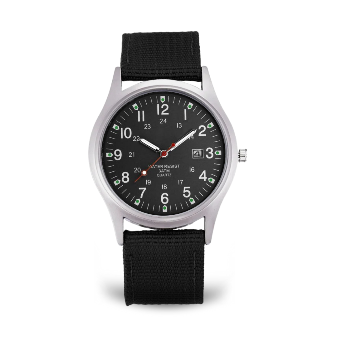 Military-Inspired Casual Wristwatch - Memorial Day Sale