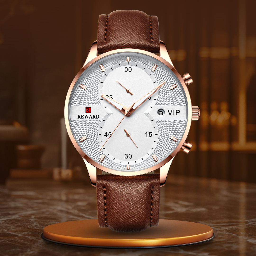 Luxury Chronograph Waterproof Quartz Watch