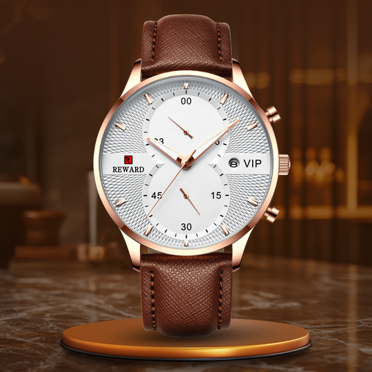 Luxury Chronograph Waterproof Quartz Watch