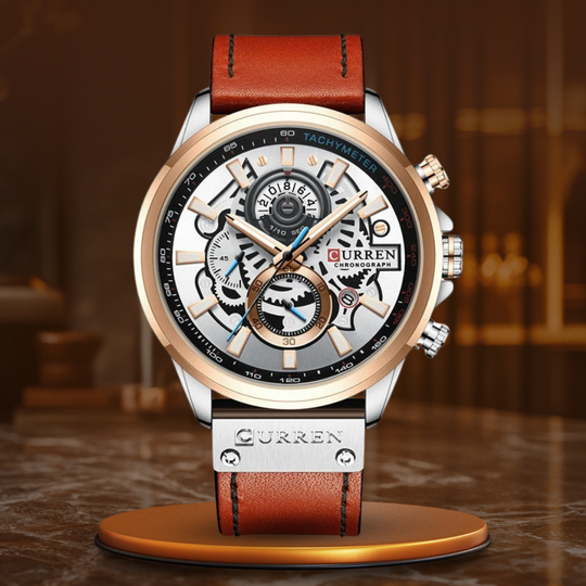 Multifunction Quartz Calendar Watch