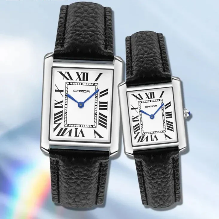 Stylish Square Dial Watches for Couples