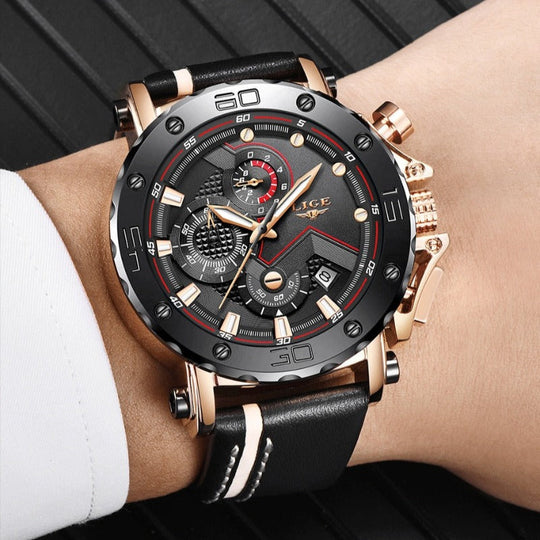 Luxury Military Steel Quartz Watch