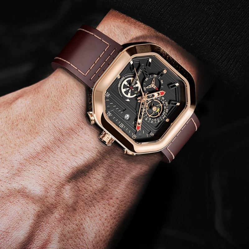 Luxury Quartz Chronograph Watch