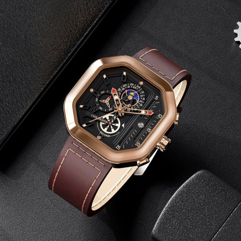 Luxury Quartz Chronograph Watch