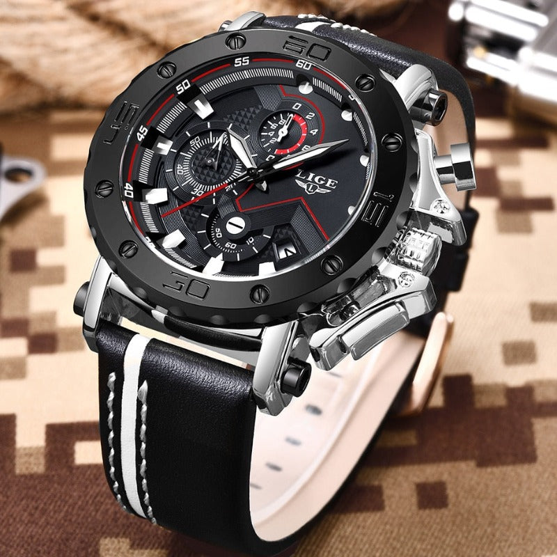 Luxury Military Steel Quartz Watch