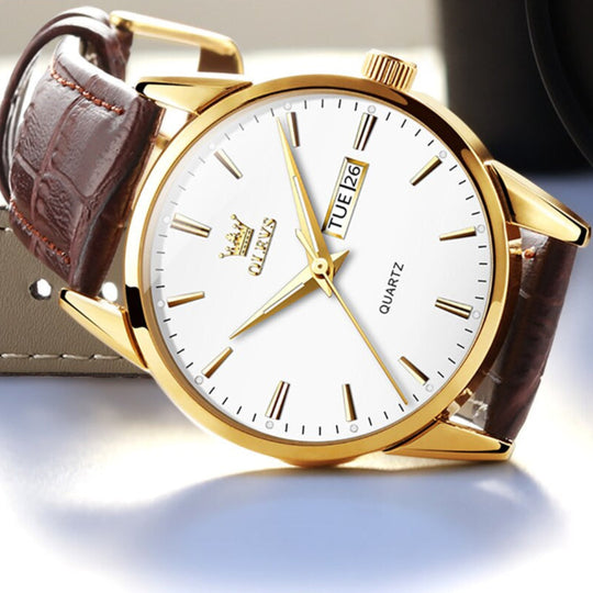 Luxury Business Leather Watch