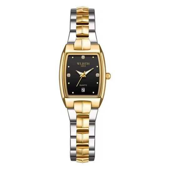 Square Style Quartz Couple Watch